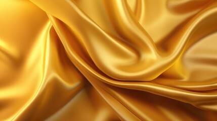 Obraz premium Stunning gold silk background with a subtle sheen. 
