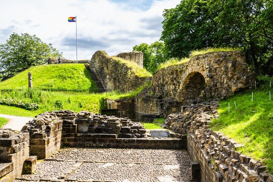 Pontefract Castle, Pontefract,West Yorkshire, England