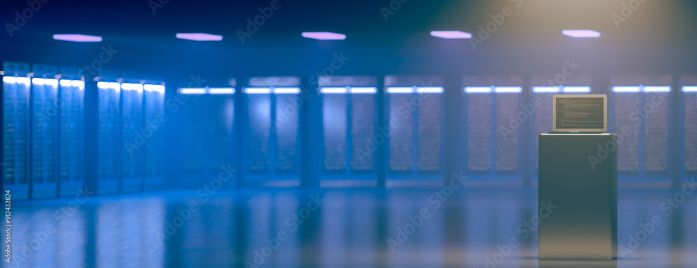 Aufkleber server. server data center. backup, mining, hosting, mainframe, farm and computer rack with storage 