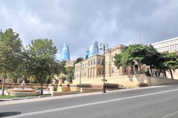 Fototapeta premium View of Baku - the capital and largest city of Azerbaijan