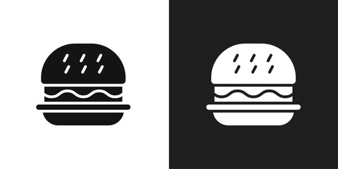 Hamburger icon logo set vector