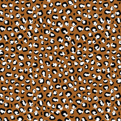 Spotted Leopard Vector Art
