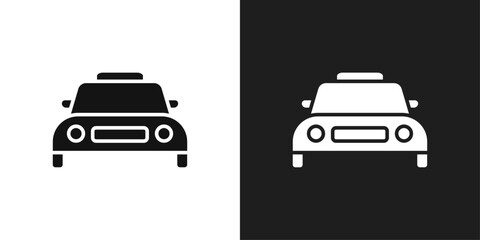 Obraz premium Taxi icon logo set vector