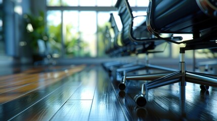 Conference Room: A room designed for collaboration, equipped with a large table, ample seating, and state-of-the-art AV equipment for effective meetings and video calls.
