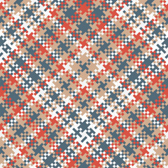 Fototapeta premium Tartan Plaid Vector Seamless Pattern. Checker Pattern. Flannel Shirt Tartan Patterns. Trendy Tiles for Wallpapers.