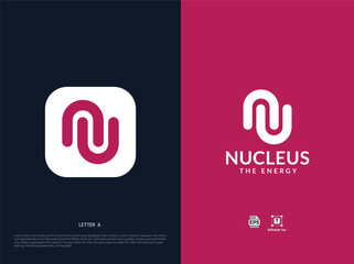 Fototapeta premium modern business letter logo design