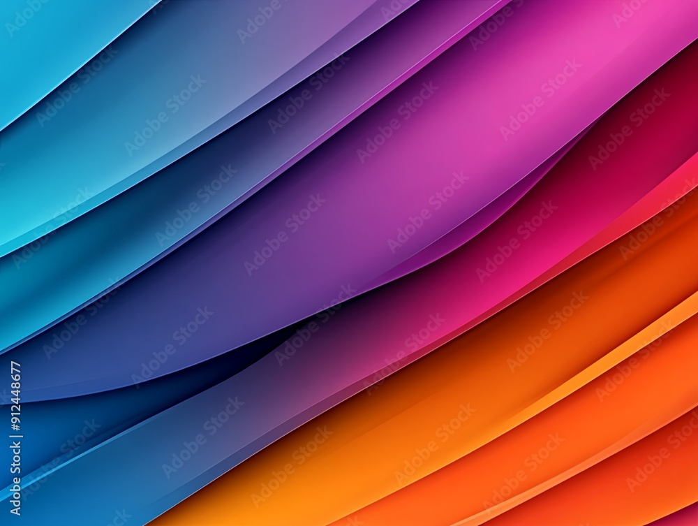 Poster artistic background with vibrant colors and abstract gradient patterns, close-up, more clarity with 