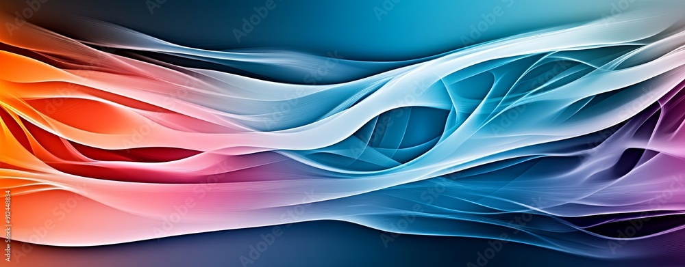 Poster colorful art background with dynamic gradient patterns, close-up, more clarity with clear light and 