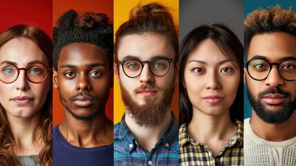 Obraz premium Workplace Diversity: Fostering a work environment where employees from various backgrounds and cultures are included, leading to greater innovation and a more inclusive organizational culture. 