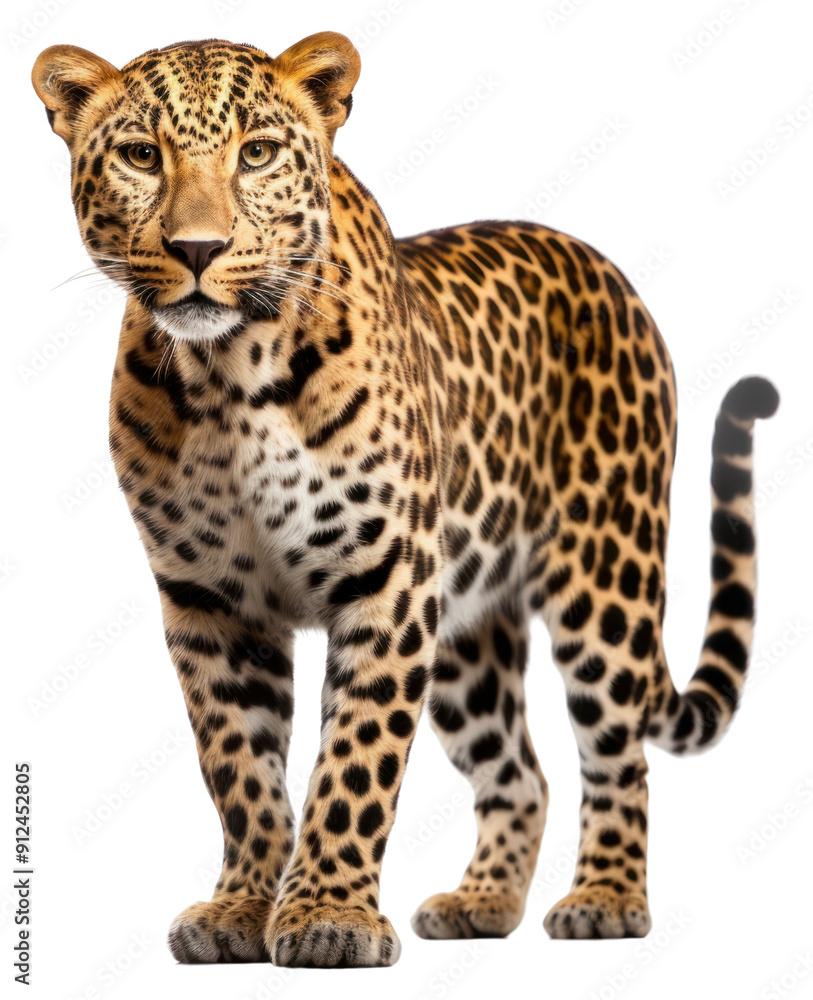 Poster PNG Wildlife leopard cheetah animal.