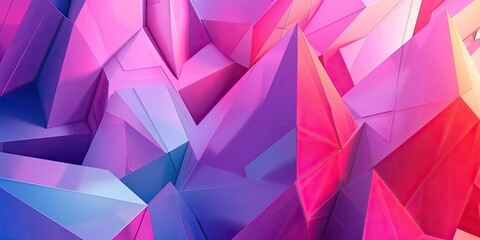 Obraz premium Abstract geometric background with vibrant colors.