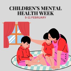 Simple  Children's Mental Health Week Template