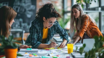 Fototapeta premium Job Rotation: The process of rotating employees through various roles and departments to provide them with diverse skills and experiences, fostering broader expertise. 
