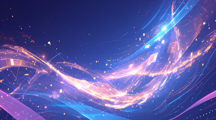 Fototapeta premium digital pixelate technology background