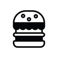  Burger vector icon