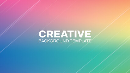 Premium Vector Gradient Mesh Background Template
