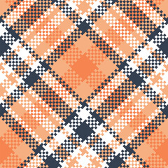 Tartan Plaid Pattern Seamless. Plaid Pattern Seamless. Template for Design Ornament. Seamless Fabric Texture. Vector Illustration