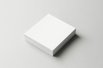 white business card mockup, blank with generative ai