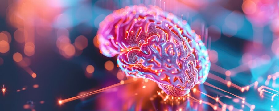 Neural network model development with code and data flow, vibrant and detailed, high-definition, algorithm training, AI technology, SEO optimized
