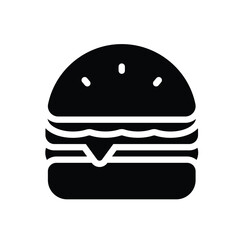 Burger vector icon