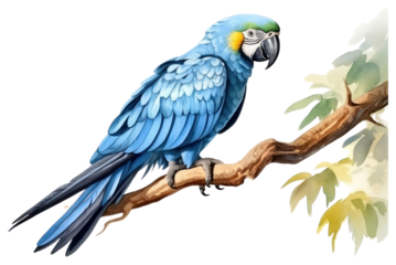 PNG Parrot animal bird blue.