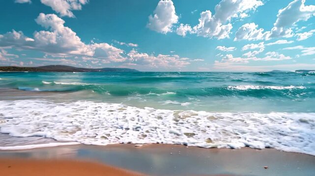 Coastal sea view