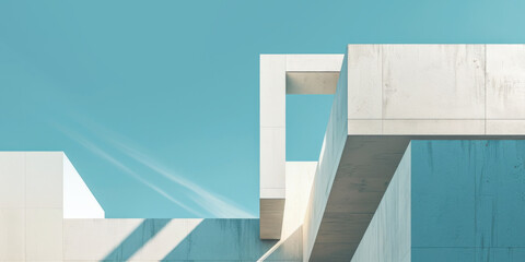 Abstract modern architecture