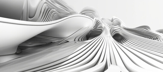 Abstract modern architecture