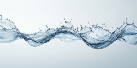 Water ripple. fresh water. 