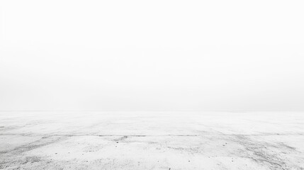 Obraz premium White empty copy space room background. room with white wall and white concrete floor and bright soft spotlight. Copy space for text and design