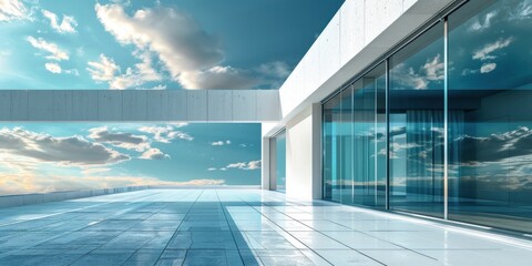 Contemporary architecture background