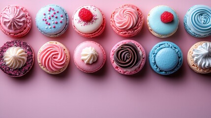 Obraz premium cupcakes in the assortment