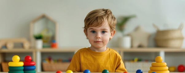 Autistic child playing with sensory toys in therapy session, occupational therapy, focused activity, inclusive environment, developmental support, therapist guidance