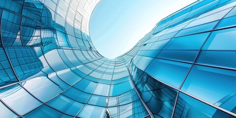 Abstract modern architecture