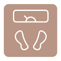 Bathroom Scale Icon