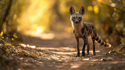aardwolf an African native animal