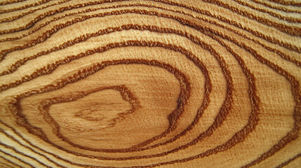 Fototapeta premium Close-up of a Tree Trunk's Growth Rings