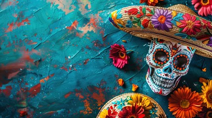 National hispanic heritage month festival concept