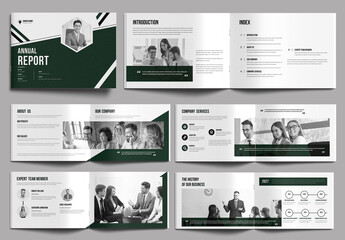 Annual Report Landscape Template
