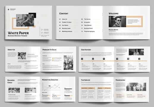 White Paper Design Layout