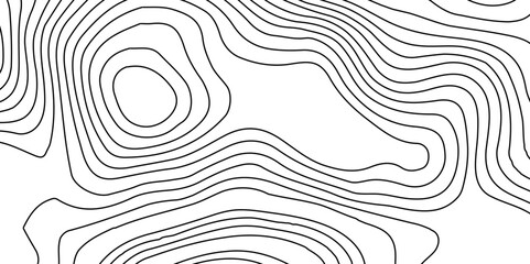 Topographic map. Geographic mountain relief.Black and white topography contour lines map,Topographic map and landscape terrain texture grid,Geographic mountain terrain.The topo contour map with terrai