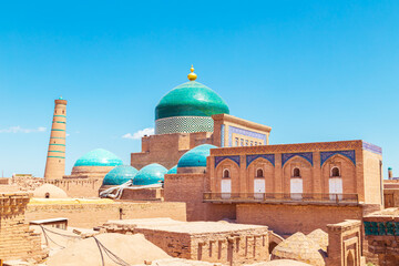 Architectural complex of the mausoleum of Pakhlavan Mahmud.