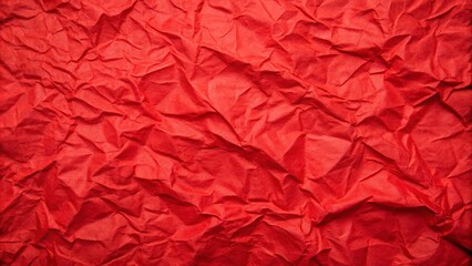 Vibrant red paper texture with subtle wrinkles and fibers, creating a warm and cozy background perfect for Valentine's Day, birthday, or festive celebrations.