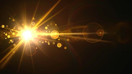 Golden Light Burst