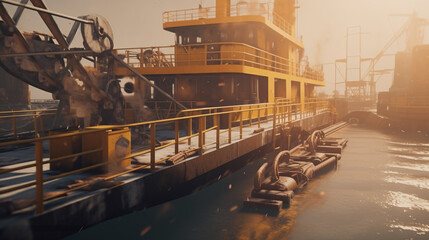 Obraz premium bridge over the river