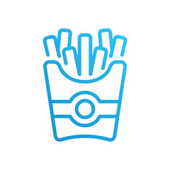 fries vector icon