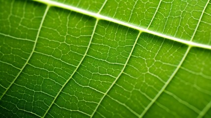 Vein detail closeup leaf surface