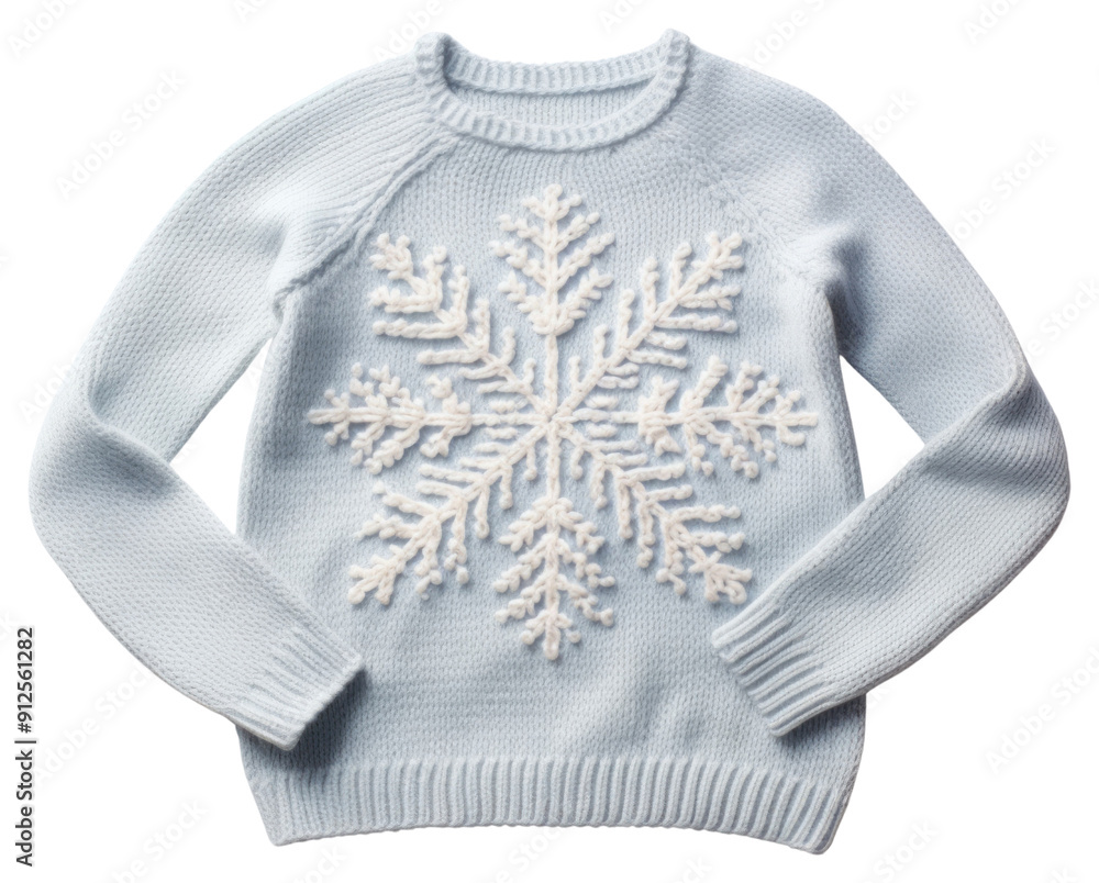 Canvas Prints PNG Sweater sweatshirt snowflake white.