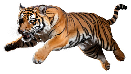 Naklejka premium PNG Tiger wildlife animal mammal.