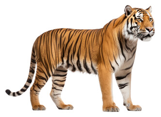 Obraz premium PNG Tiger wildlife standing animal.